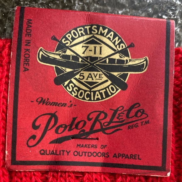 POLO RALPH LAUREN VNTG SPORTS Hiking Socks NEW LUX - Picture 2 of 4